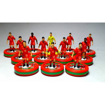Subbuteo Andrew Table Soccer Portugal World Cup team 2026 on WSB Professional bases 